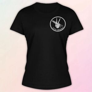 Custom, Stay Spooky Hairdresser Tee, Slim Fit, Size X-Large